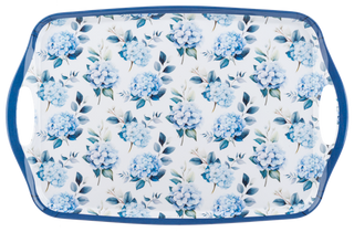Watercolor Hydrangea Serving Tray
