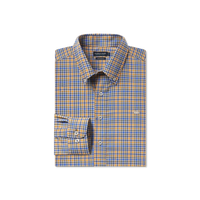 Baker Performance Gingham Dress Shirt • Blue & Field Khaki