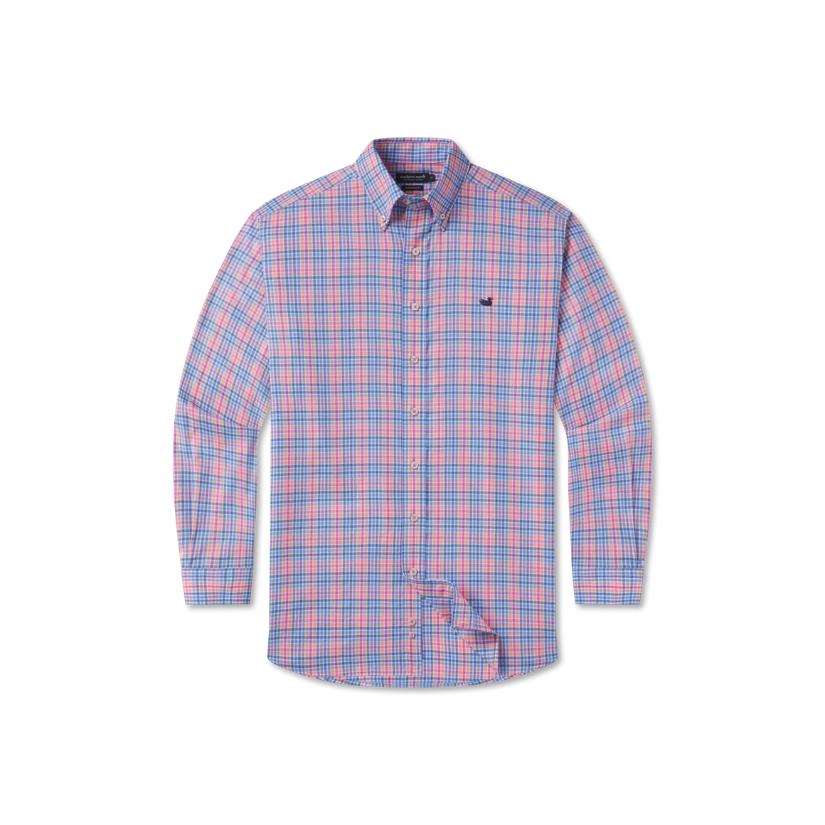 Blount Performance Dress Shirt • Blue+ Navy