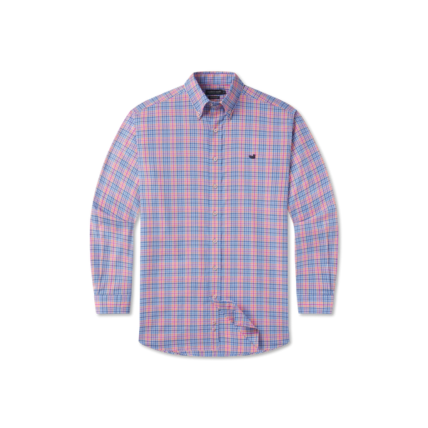 Blount Performance Dress Shirt • Blue+ Navy