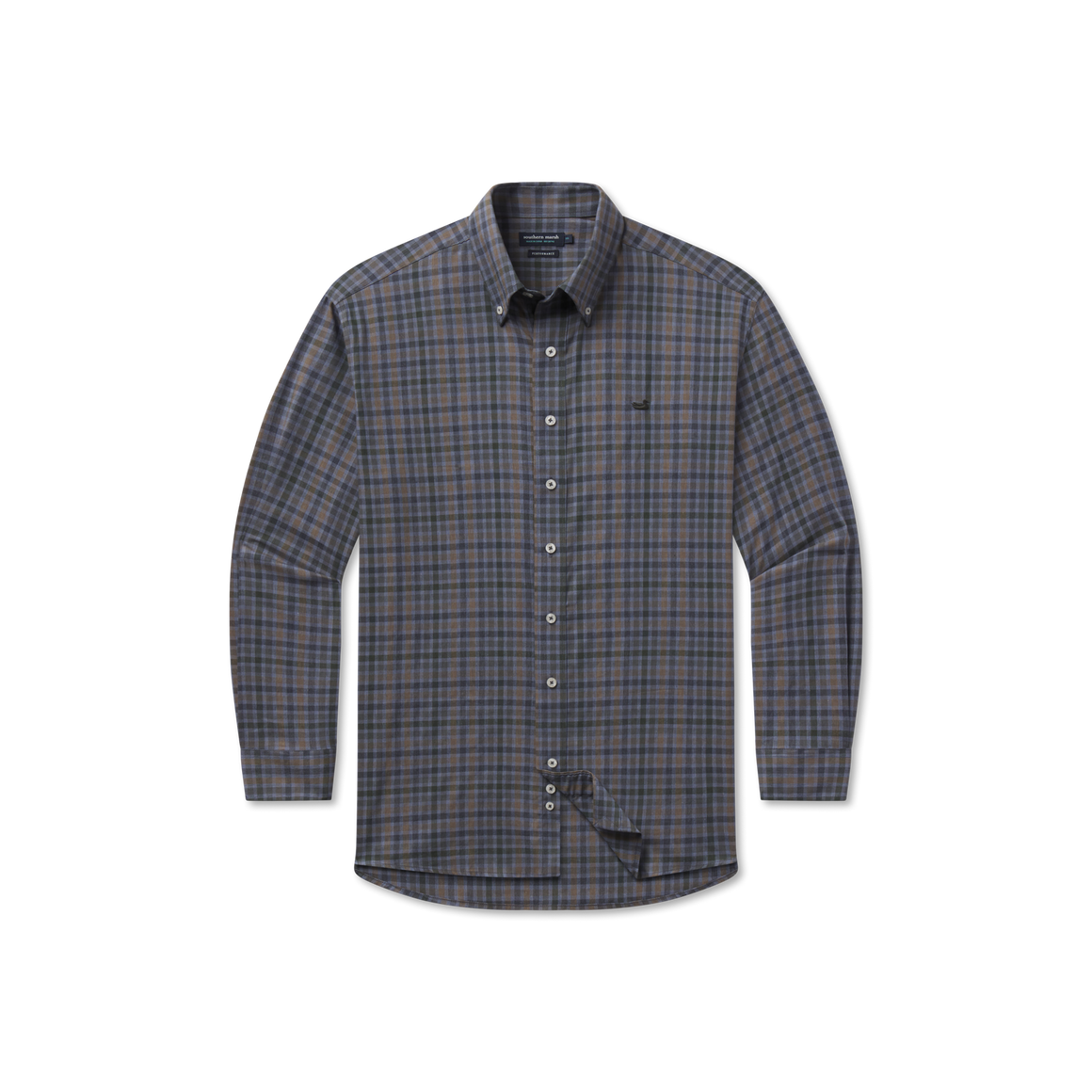 Brantley Performance Dress Shirt • Slate & Navy