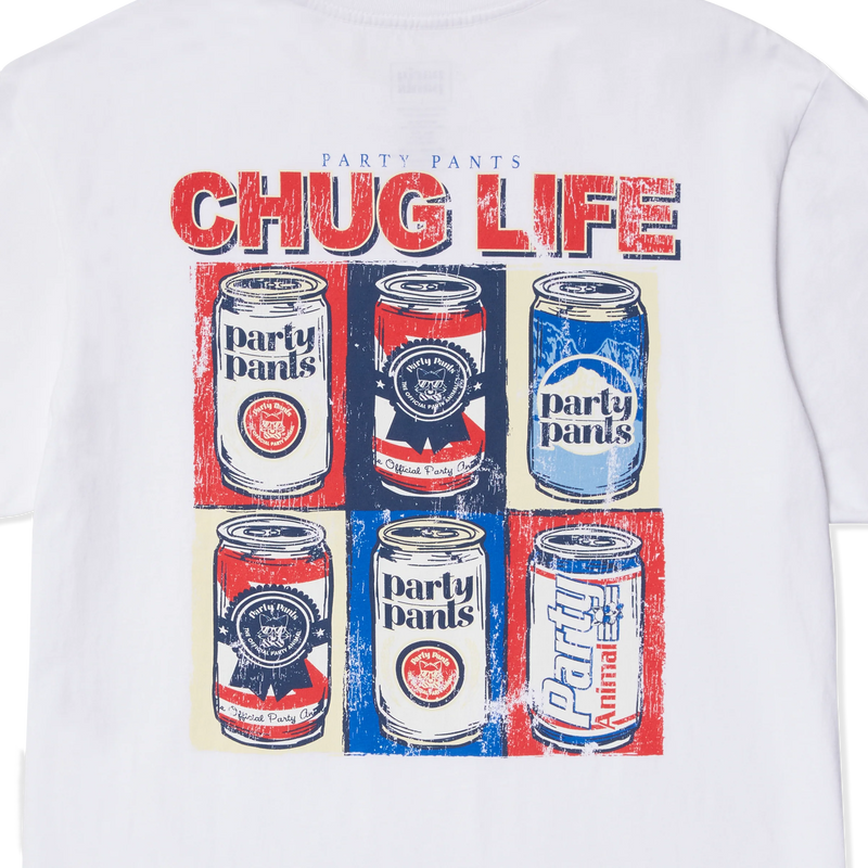 Chug Life T-Shirt • White