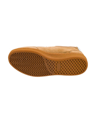 Calm Down Mary Jane Sneaker • Camel Faux Suede