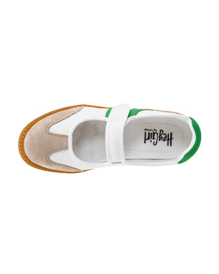 Calm Down Mary Jane Sneaker By Corkys • Green