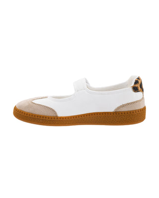 Calm Down Mary Jane Sneaker By Corkys • Red Leopard