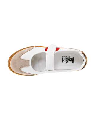 Calm Down Mary Jane Sneaker By Corkys • Red Leopard