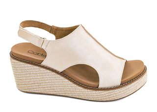 Carley Wedge by Corkys • Ecru