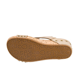 Carley Wedge • Gold Wash Metallic