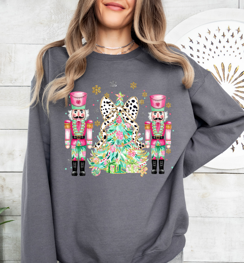 Nutcracker Wonderland Sweatshirt • Charcoal