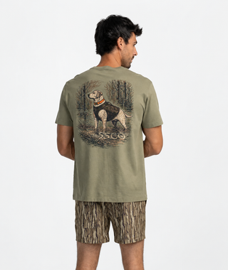 Blind Buddy Tee SS • Woodland Olive