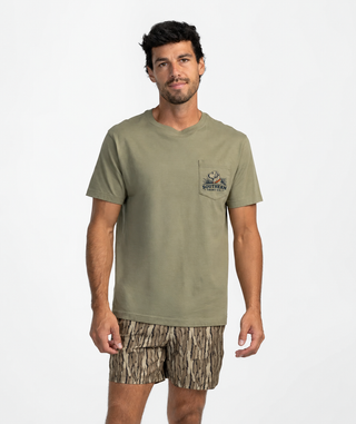 Blind Buddy Tee SS • Woodland Olive