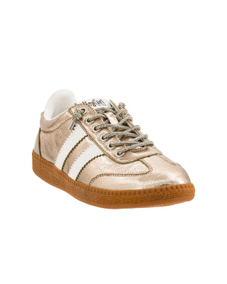 Heads Up Sneaker • Gold Metallic