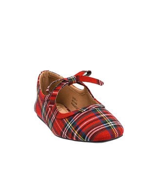 Layover Mary Jane • Red Plaid