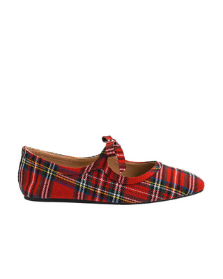 Layover Mary Jane • Red Plaid