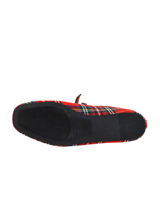 Layover Mary Jane • Red Plaid