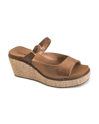 Treat Yourself Strap Wedge • Bronze Combo