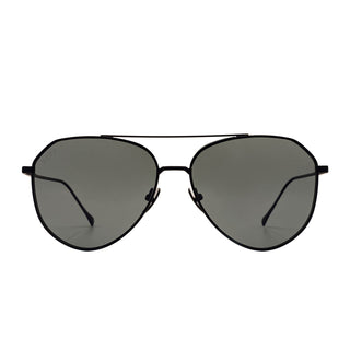 Dash Matte Black • Solid Grey Polarized