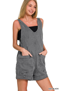 Goldey Romper • Ash Black