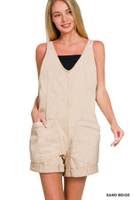 Goldey Romper • Sand Biege