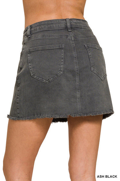 Quinn Frayed Skirt • Multiple Colors