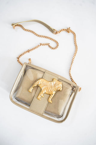 Lucy Clear Gameday Handbag • Bulldog Body