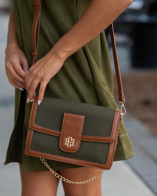 Collins Crossbody • Olive S