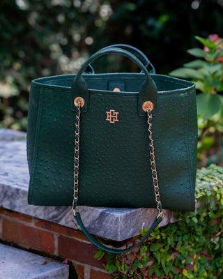 Missy Tote • Hunter Green EO