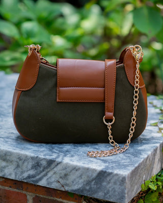 Leighton Crossbody • Olive S