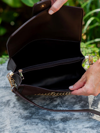 Collins Crossbody • Latte S