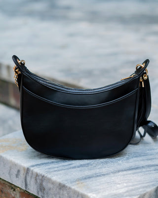 Mallory Crossbody + Tassel • Black LS