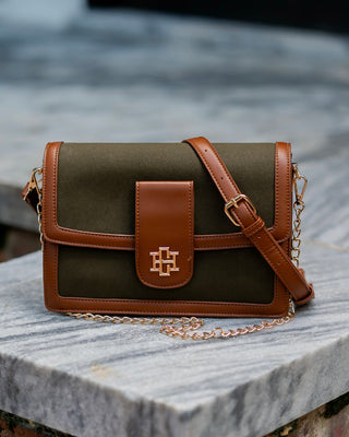 Collins Crossbody • Olive S