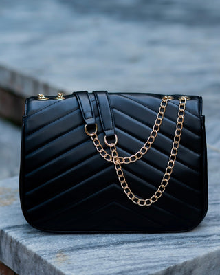 Mia Crossbody • Black VQ