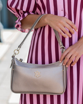 Paxton Crossbody with Pockets • Bronze