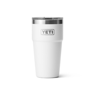 Rambler® 20oz Stackable Cup + Magslider Lid • White