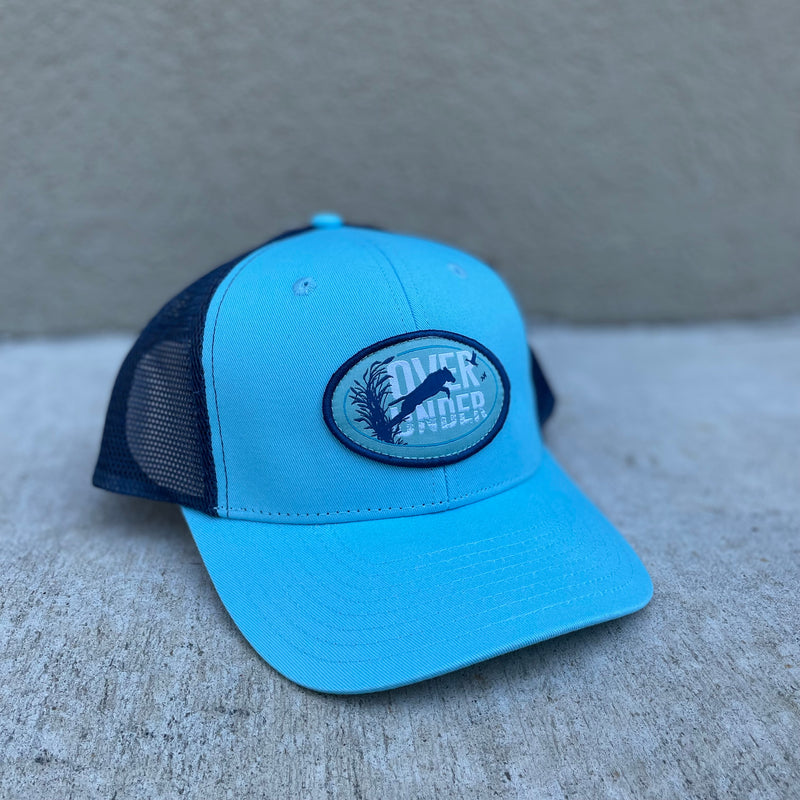 Leap of Faith Mesh Back Hat • Aruba Blue