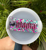 Glitter Personalized Stanley Toppers