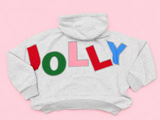 Holly Jolly Flannigan Belvedere Oversized Hoodie • Ash