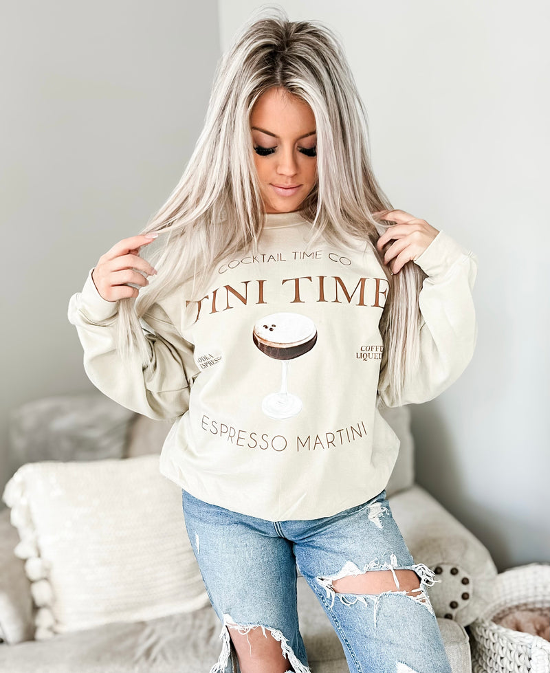 Tini Time Sweatshirt • Cream