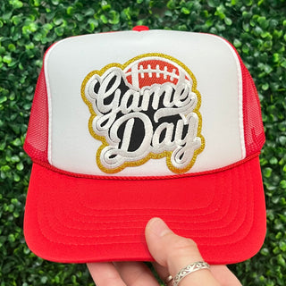 Game Day Puff Hat • Red