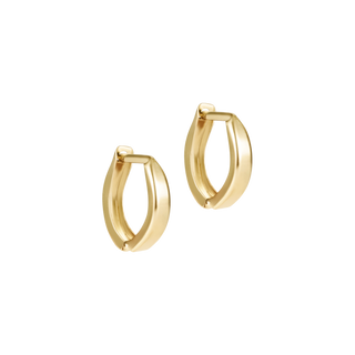 Huggie Gold 0.5" Hoop