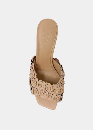 Elsa Floral Heel • Nude