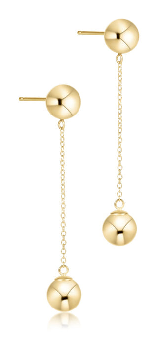 Simplicity Chain Gold Drop • Gold 8mm