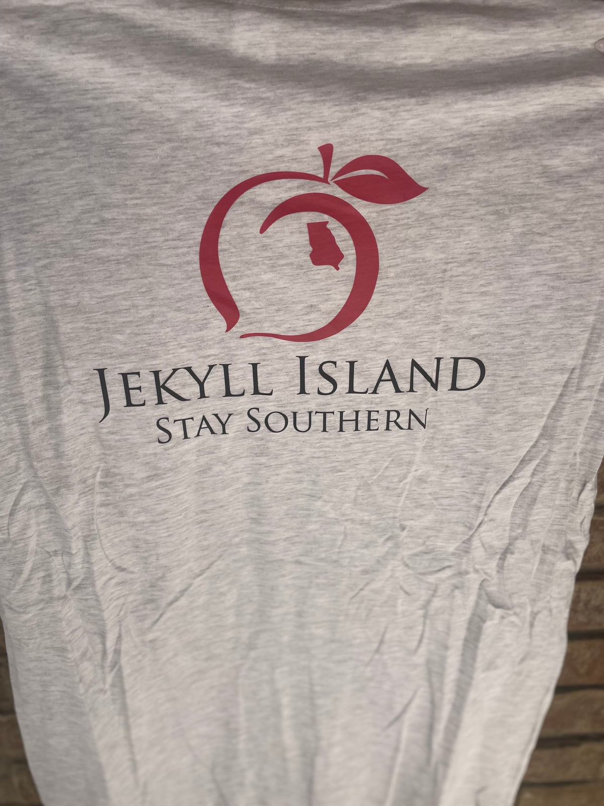 Hometown Jekyll Island Short Sleeve Tee • Light Gray