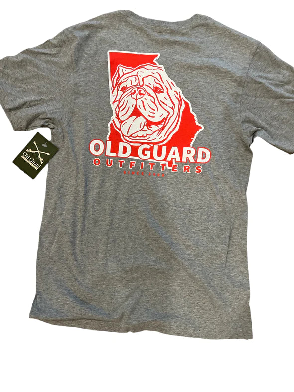 Bulldog Map • Short Sleeve Tee