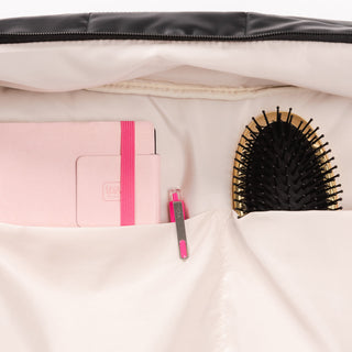 First Class Duffle • Putty Box Quilted
