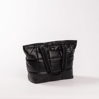 Layover Medium Tote • Black Box Quilted