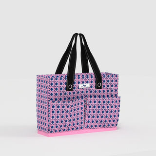 Uptown Medium Pocket Tote • Wisteria Cane
