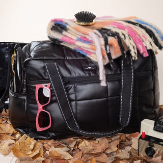 First Class Duffle • Black Box Quilted