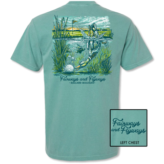 Mallard Dive Tee • Seafoam