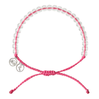 Flamingo Beaded Bracelet • Pink